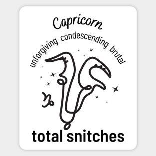 Funny Zodiac - Capricorn Sticker